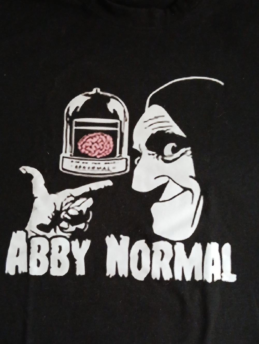 Abby Normal Graphic Short Sleeve Tee - Black